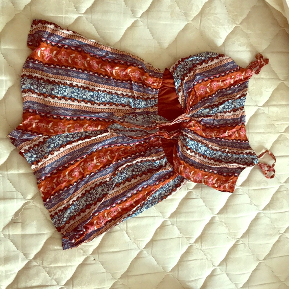 As U Wish Floral Romper